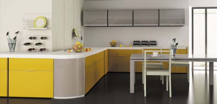 Choose Aluminium Kitchen Cabinet for a Swanky Interior